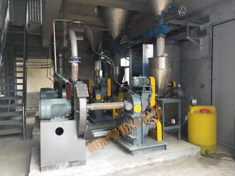 On-site baking soda grinding system in a factory in Suzhou